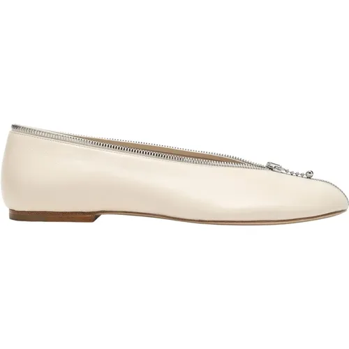 Round Toe Ballerina Flats , female, Sizes: 3 UK, 7 UK, 4 UK - Burberry - Modalova