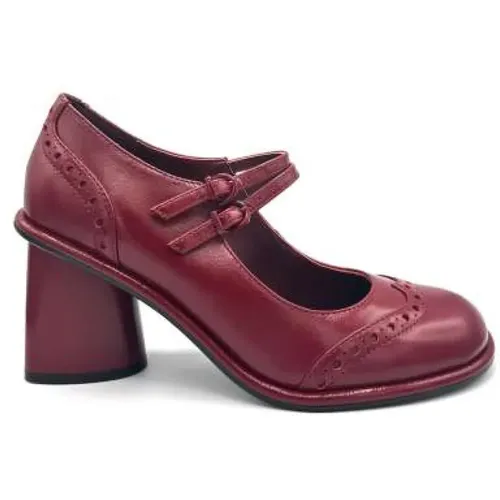 Ruby Leather English Style Shoe , female, Sizes: 5 UK, 3 UK, 7 UK - Jeannot - Modalova