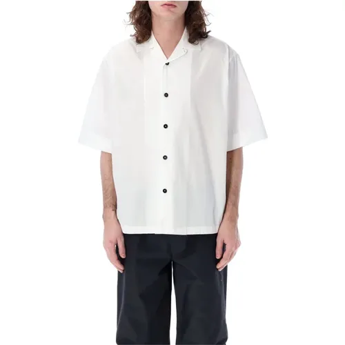 Weißes Bowlinghemd , Herren, Größe: L - Jil Sander - Modalova