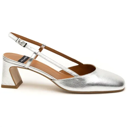 Silver Galaxy Sandals , female, Sizes: 5 UK, 6 UK, 8 UK - Angel Alarcon - Modalova