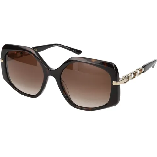 Stylische Sonnenbrille 2177 , Damen, Größe: 56 MM - Michael Kors - Modalova