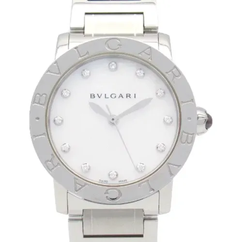 Pre-owned Metal watches , male, Sizes: ONE SIZE - Bvlgari Vintage - Modalova