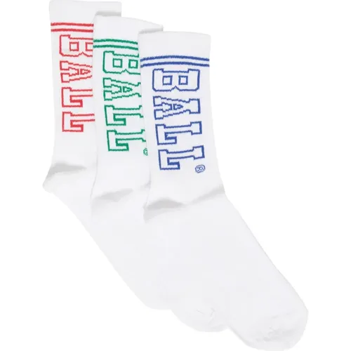 Sporty Bright Socks , female, Sizes: S - Ball - Modalova