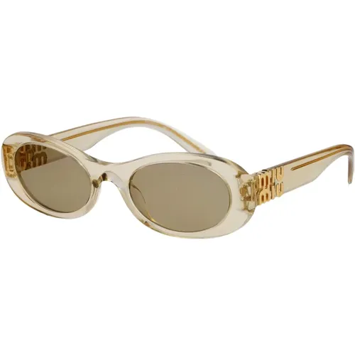 Stylish Sunglasses with 0MU 06Zs Design , female, Sizes: 50 MM - Miu Miu - Modalova