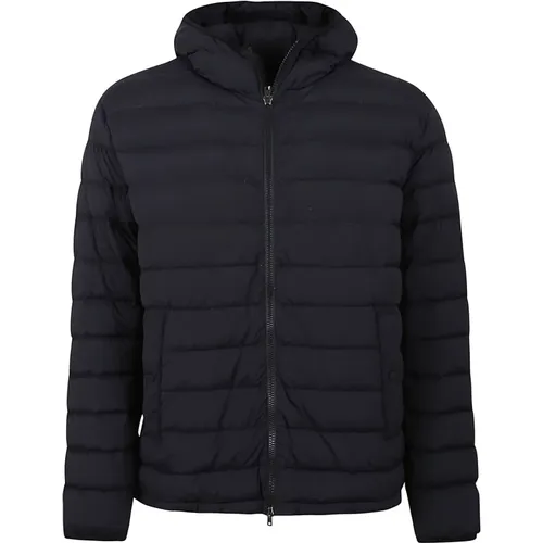 Stylish Nero Padded Jacket for Men , male, Sizes: XL, L, S, M - Herno - Modalova