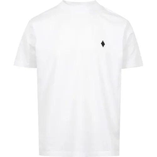 T-Shirts und Polos Weiß , Herren, Größe: 2XL - Marcelo Burlon - Modalova