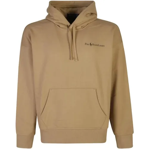 Hoodie with Logo Print , male, Sizes: XL, M - Polo Ralph Lauren - Modalova