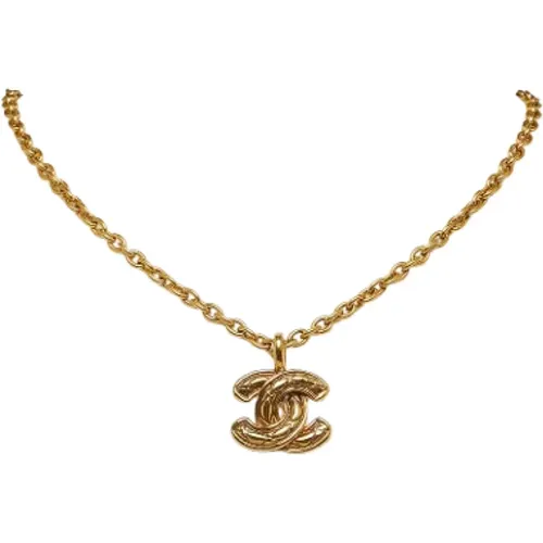 Pre-owned Metal chanel-jewelry , female, Sizes: ONE SIZE - Chanel Vintage - Modalova