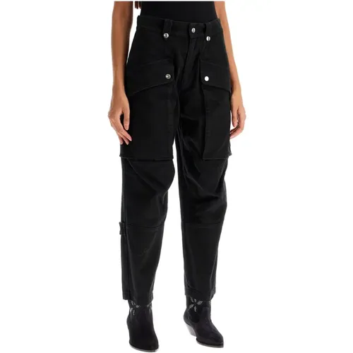 Cargo Jannick Denim Hose - Isabel Marant Étoile - Modalova