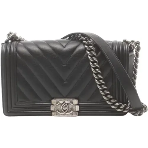 Pre-owned Leather chanel-bags , female, Sizes: ONE SIZE - Chanel Vintage - Modalova