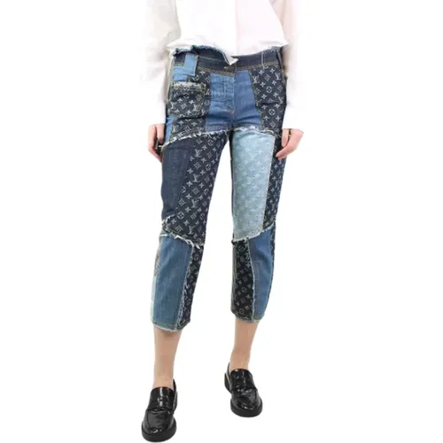 Pre-owned Cotton jeans , female, Sizes: L - Louis Vuitton Vintage - Modalova