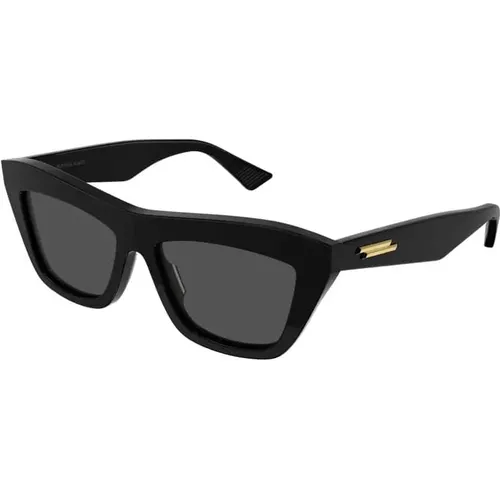 Bv1121S Sunglasses - /Grey , male, Sizes: 55 MM - Bottega Veneta - Modalova
