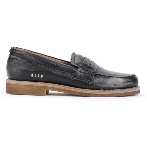 Schwarze Jerry Loafers , Damen, Größe: 40 EU - Golden Goose - Modalova