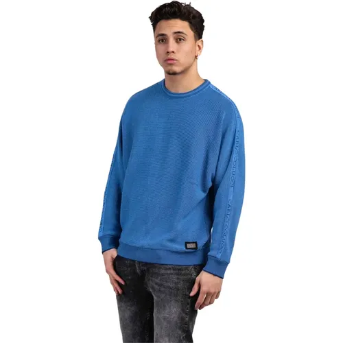 Senior Sweater C8406 14 , male, Sizes: S, L - carlo colucci - Modalova