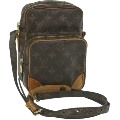 Pre-owned Canvas shoulder-bags , female, Sizes: ONE SIZE - Louis Vuitton Vintage - Modalova