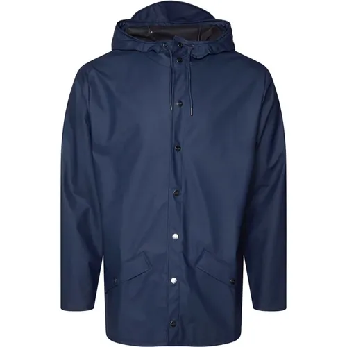 Contemporary Unisex Waterproof Jacket , female, Sizes: XS - Rains - Modalova