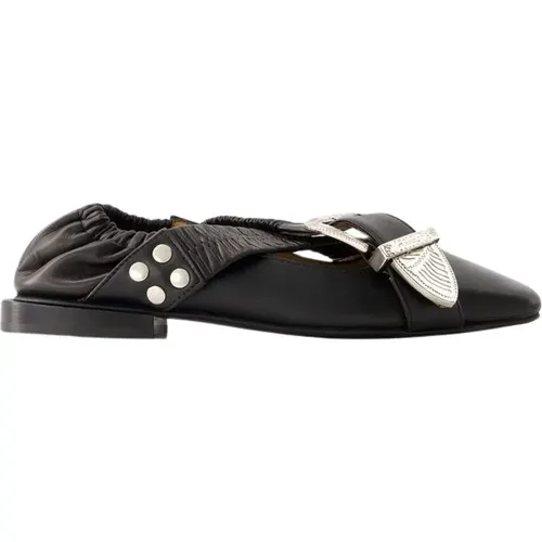 Leather Pointed Sandals , female, Sizes: 2 UK - Toga Pulla - Modalova