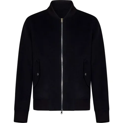 Wool Bomber Jacket Aw24 , male, Sizes: L, S, XL - Low Brand - Modalova