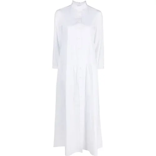 Stunning Bianco Midi Dress , female, Sizes: XS - Aspesi - Modalova
