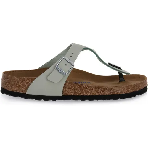 Matcha Nubuck Sandals , male, Sizes: 5 UK - Birkenstock - Modalova