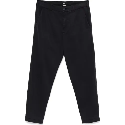 Stretch trousers with side and back pockets , male, Sizes: M, S, 2XL, L, XL - Hugo Boss - Modalova