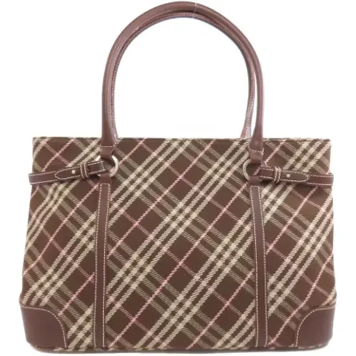 Pre-owned Canvas totes , female, Sizes: ONE SIZE - Burberry Vintage - Modalova