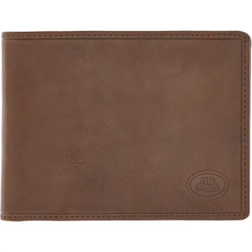 Wallet 01403701 , male, Sizes: ONE SIZE - The Bridge - Modalova