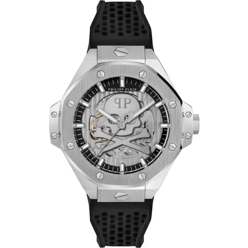 Skeleton Royal Automatic Men's Watch , male, Sizes: ONE SIZE - Philipp Plein - Modalova