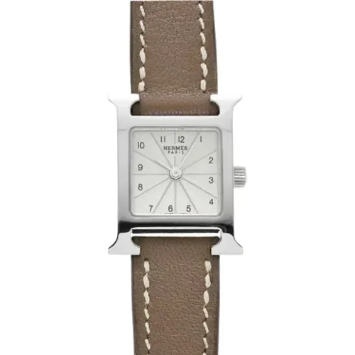 Pre-owned Stainless Steel watches , female, Sizes: ONE SIZE - Hermès Vintage - Modalova