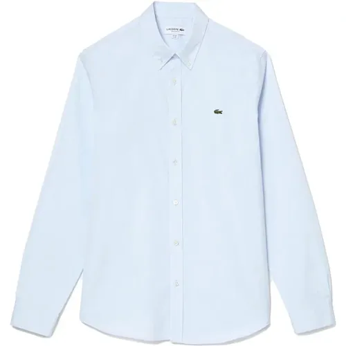 Simple and Clean Cotton Shirt , male, Sizes: 4XL, 3XL, 2XL - Lacoste - Modalova