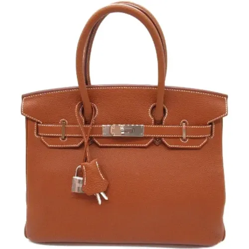 Pre-owned Leather handbags , female, Sizes: ONE SIZE - Hermès Vintage - Modalova