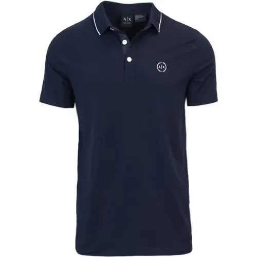 Polo Shirts , Herren, Größe: XL - Armani Exchange - Modalova