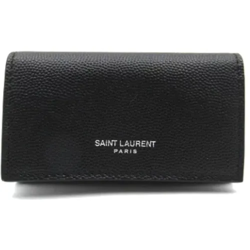 Pre-owned Leather key-holders , female, Sizes: ONE SIZE - Yves Saint Laurent Vintage - Modalova