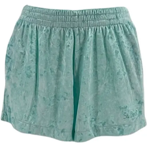 Ciniglia Shorts with Side Pockets , female, Sizes: S, M - MC2 Saint Barth - Modalova