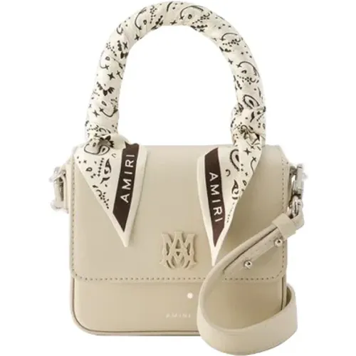 Leather handbags , female, Sizes: ONE SIZE - Amiri - Modalova