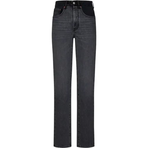 Stylische 5-Pocket-Jeans , Damen, Größe: W27 - MM6 Maison Margiela - Modalova