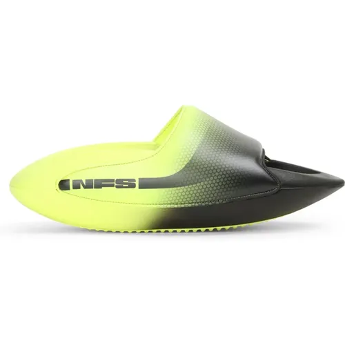 X Need For Speed - Gesteppte Leder B-It Mules , Herren, Größe: 43 EU - Balmain - Modalova