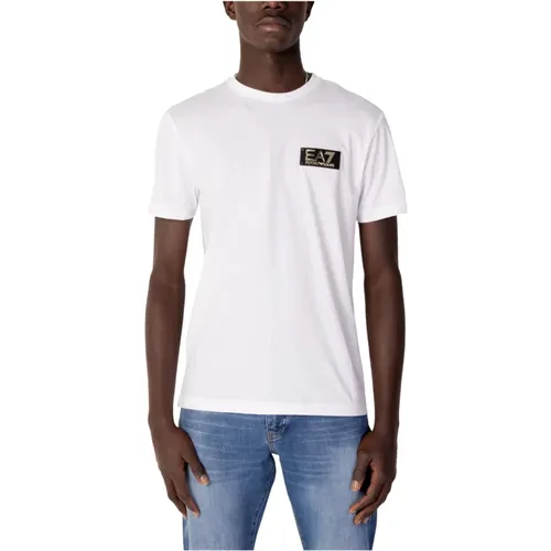 Ea7 Men T-shirt , Herren, Größe: 2XL - Emporio Armani EA7 - Modalova