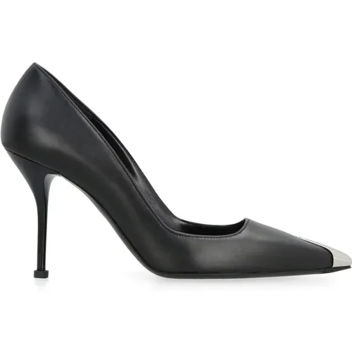 Punk Leder Pumps , Damen, Größe: 36 EU - alexander mcqueen - Modalova