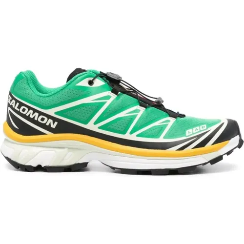 Hellgrüne Xt-6 Sneakers , Damen, Größe: 37 1/2 EU - Salomon - Modalova