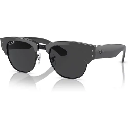 Square Clubmaster Polarized Sunglasses , unisex, Sizes: 50 MM - Ray-Ban - Modalova