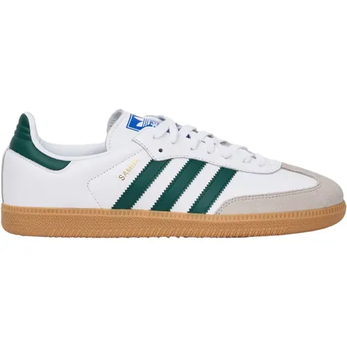 Premium Leather Samba OG Nate Sneakers , Herren, Größe: 45 1/2 EU - adidas Originals - Modalova