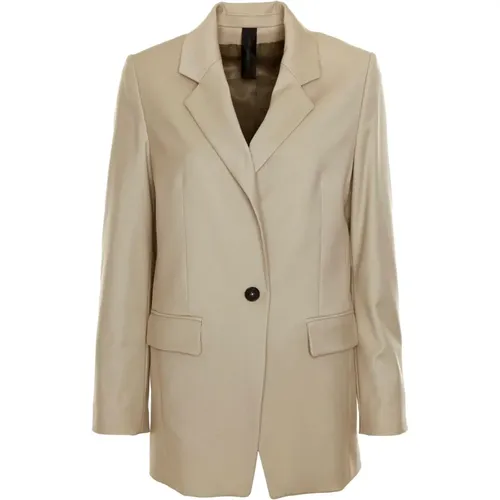 Glänzender Blazer mit Gebrochenem Revers - drykorn - Modalova