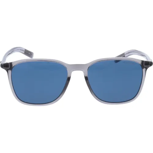 Stylish Sunglasses with Uniform Lenses , male, Sizes: 53 MM - Montblanc - Modalova