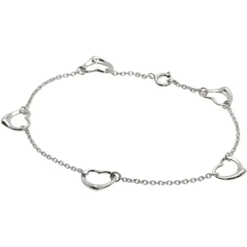 Pre-owned Silver bracelets , female, Sizes: ONE SIZE - Tiffany & Co. Pre-owned - Modalova