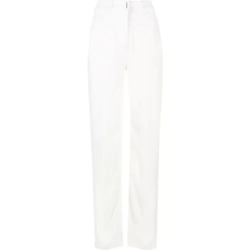 Oversize Denim Jeans with Satin Effect , female, Sizes: W26 - Givenchy - Modalova