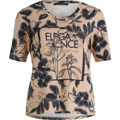 Blumenmuster Shirt , Damen, Größe: M - Betty Barclay - Modalova