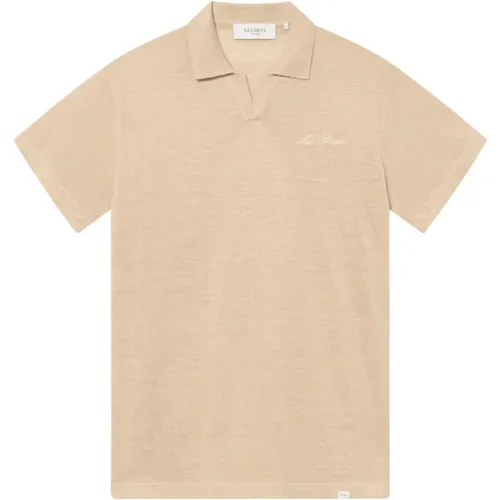 Sand Emmanuel Polo Strick T-Shirt , Herren, Größe: XL - Les Deux - Modalova