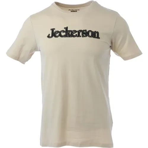 Bedrucktes Slim Fit T-Shirt - Jeckerson - Modalova