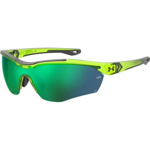 Yard PRO Sonnenbrille Grün Gelb Fluo,YARD PRO Sonnenbrille in Matt Schwarz/Grau - Under Armour - Modalova